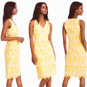 White House Black Market Lace Sheath Women’s Dress - 6